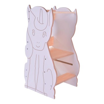 Обучающая башня UNICORN белый/клен