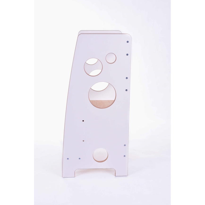 Обучающая башня LINDA белая/клен