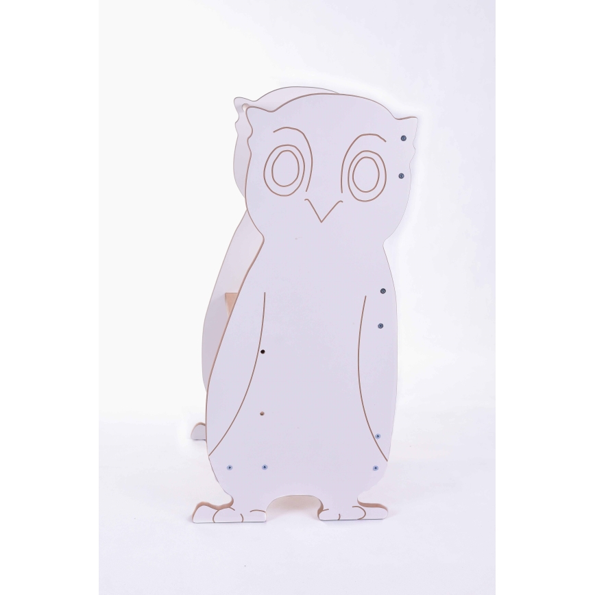 Обучающая башня OWL белая/клен