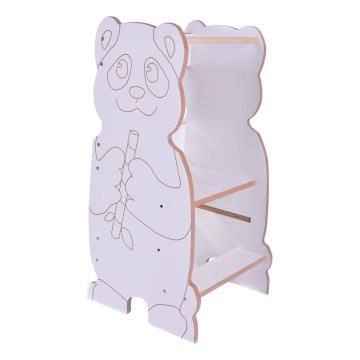 Обучающая башня PANDA белая