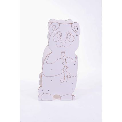 Обучающая башня PANDA белая/клен