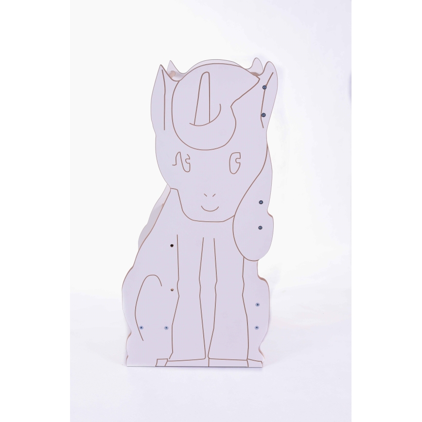 Обучающая башня UNICORN белая/клен