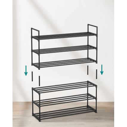 Обувница ALVORO черная