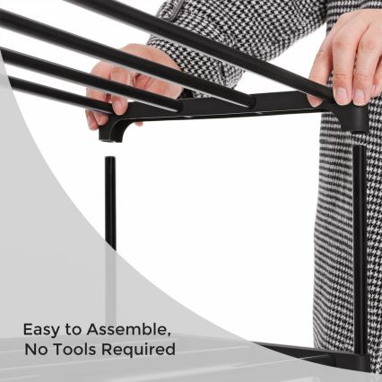 Обувница ALVORO — чёрная