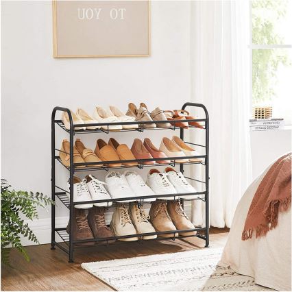 Обувница ALVORO — черная