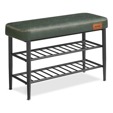 Обувница ANDOR зеленая/черная