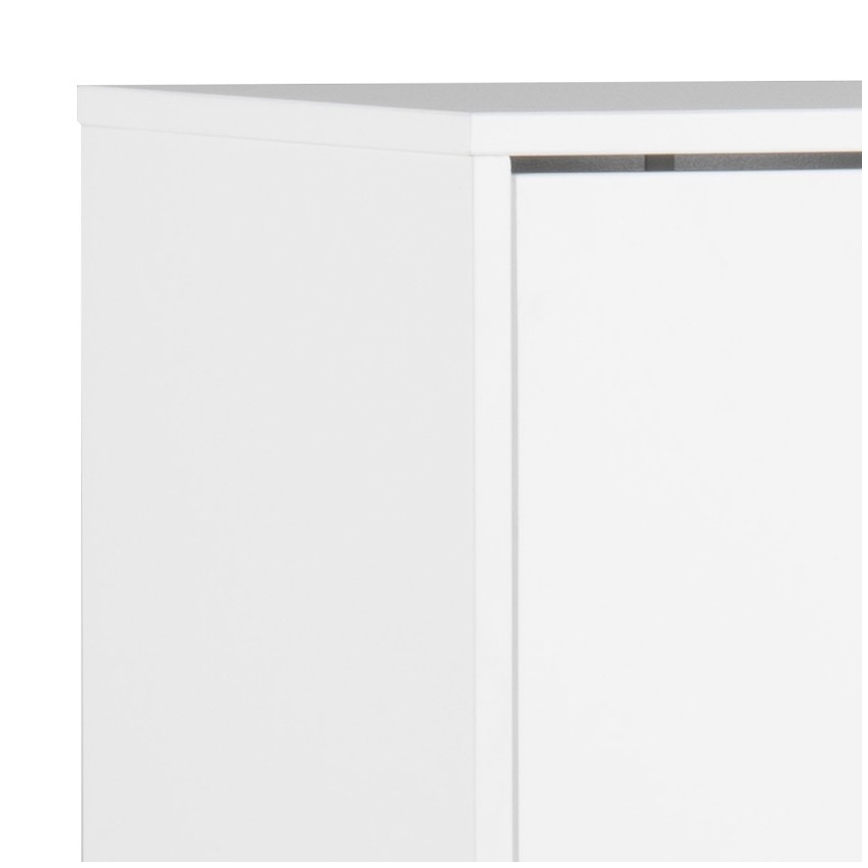 Обувница с 3 ящиками CARLY белая