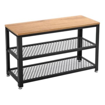 Обувница DAVOR коричневая/чёрная