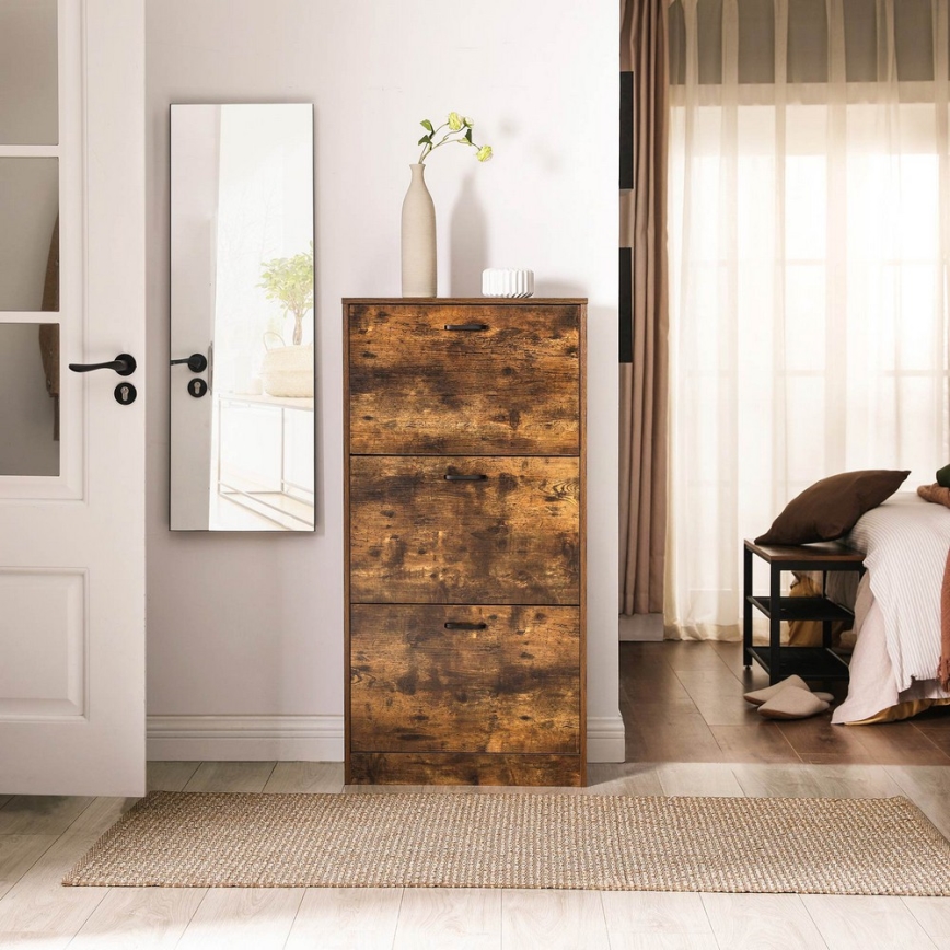 Обувница FIRA коричневая