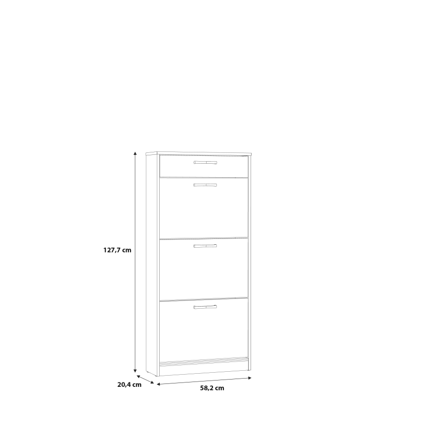 Обувница KAVI дуб Artisan