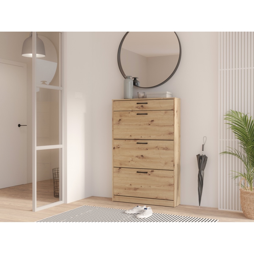 Обувница KAVI, дуб Артизан