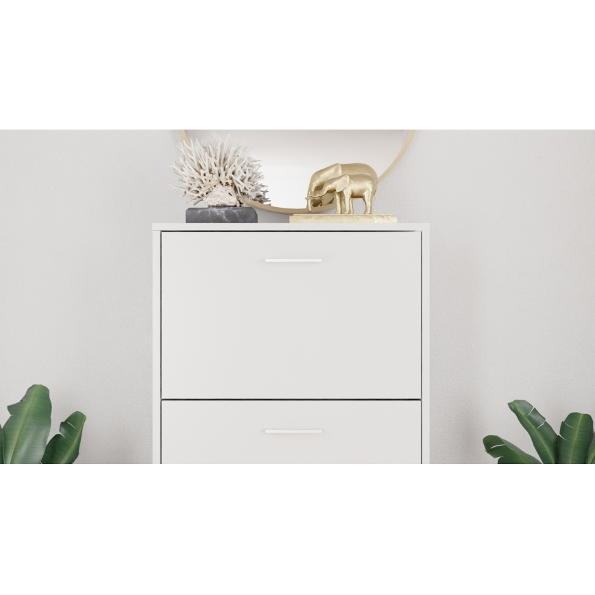 Обувница PIGO белая