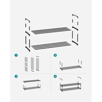 Обувниця ALVORO чорна