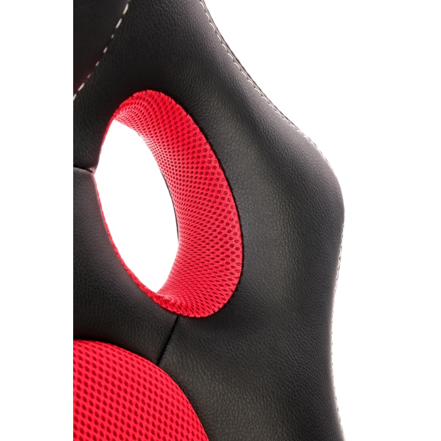 Офисное кресло KENU чёрное/красное