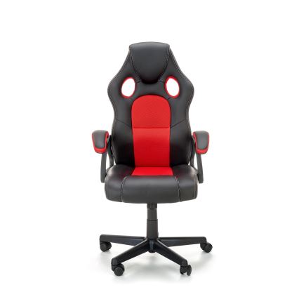 Офисное кресло KENU чёрное/красное