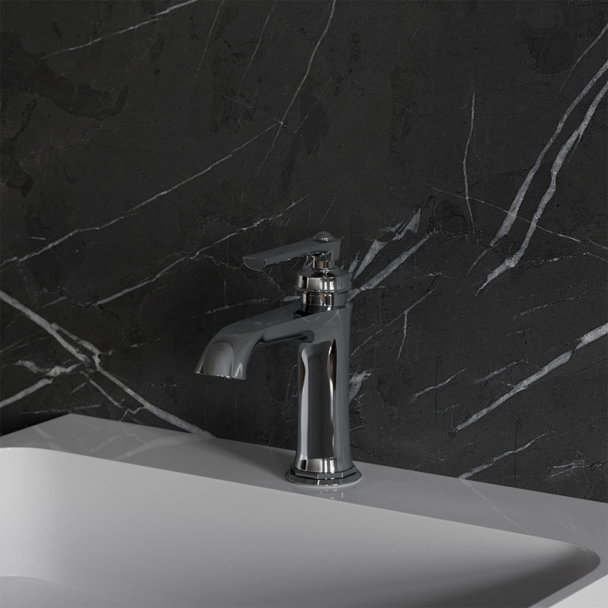 OMNIRES AM5210CR - Змішувач для умивальника ARMANCE 18 см глянцевий хром