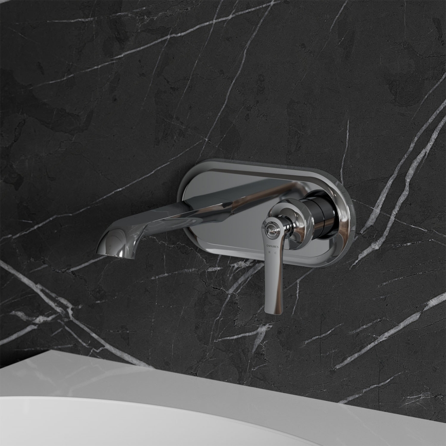 OMNIRES AM5215CR - Змішувач для умивальника для прихованого монтажу ARMANCE блискучий хром