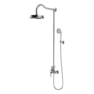 OMNIRES AM5244CR - Душовий комплект з змішувачем ARMANCE, блискучий хром