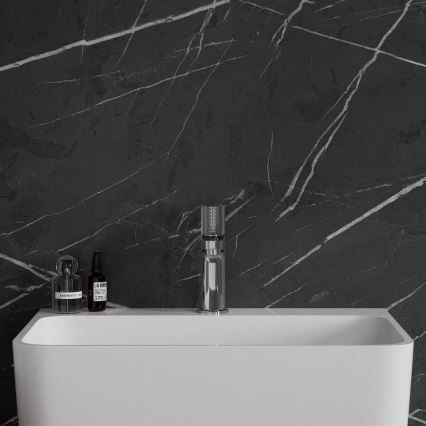 OMNIRES CT8010CR - Змішувач для умивальника CONTOUR 16,6 см глянцевий хром