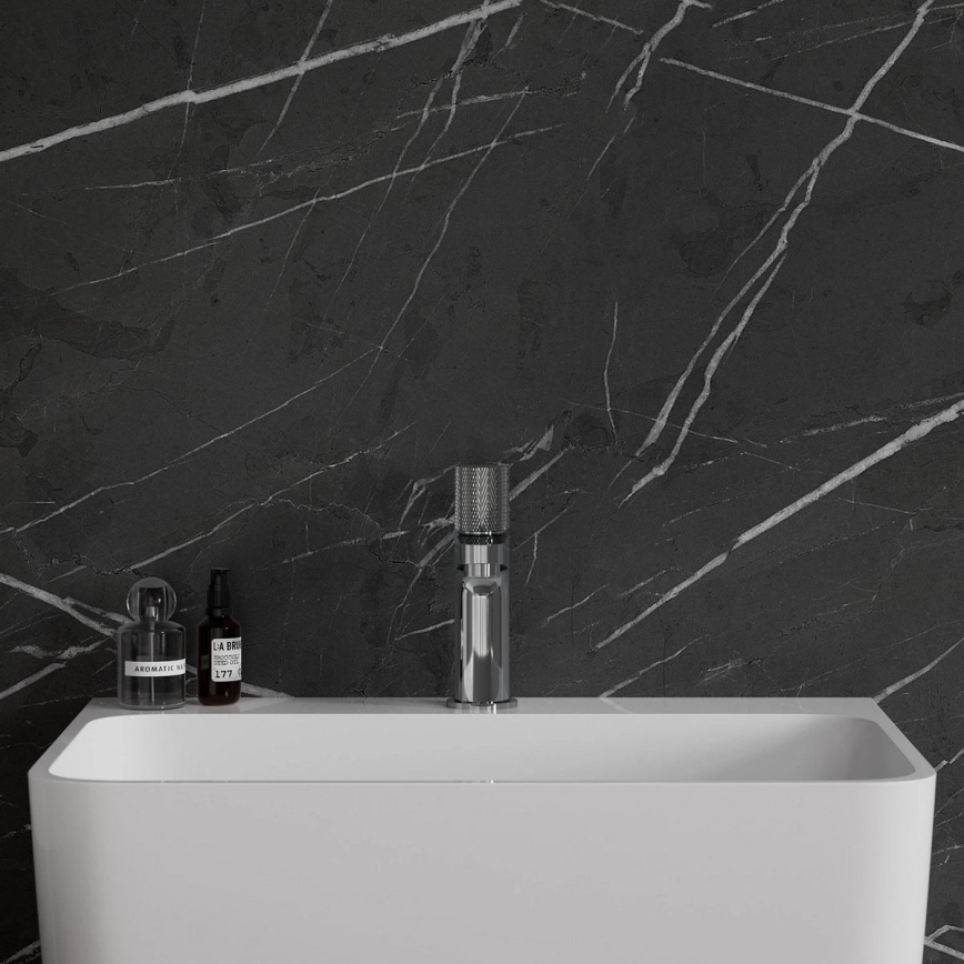 OMNIRES CT8010CR - Змішувач для умивальника CONTOUR 16,6 см глянцевий хром