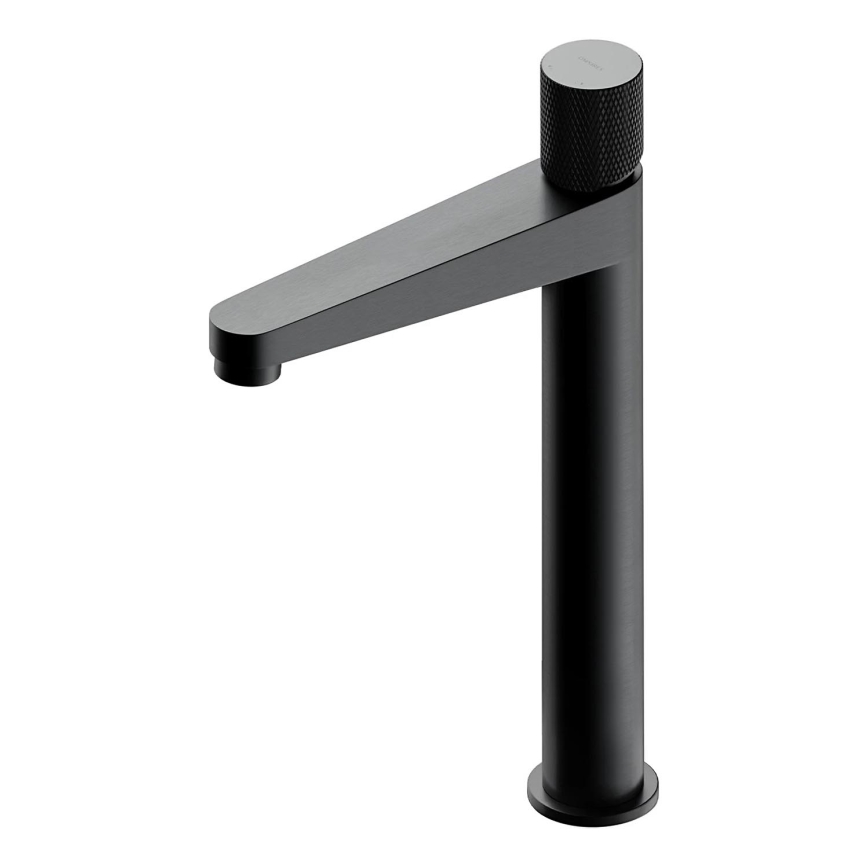 OMNIRES CT8012AT - Смеситель для раковины CONTOUR 31,2 см, брашированный антрацит