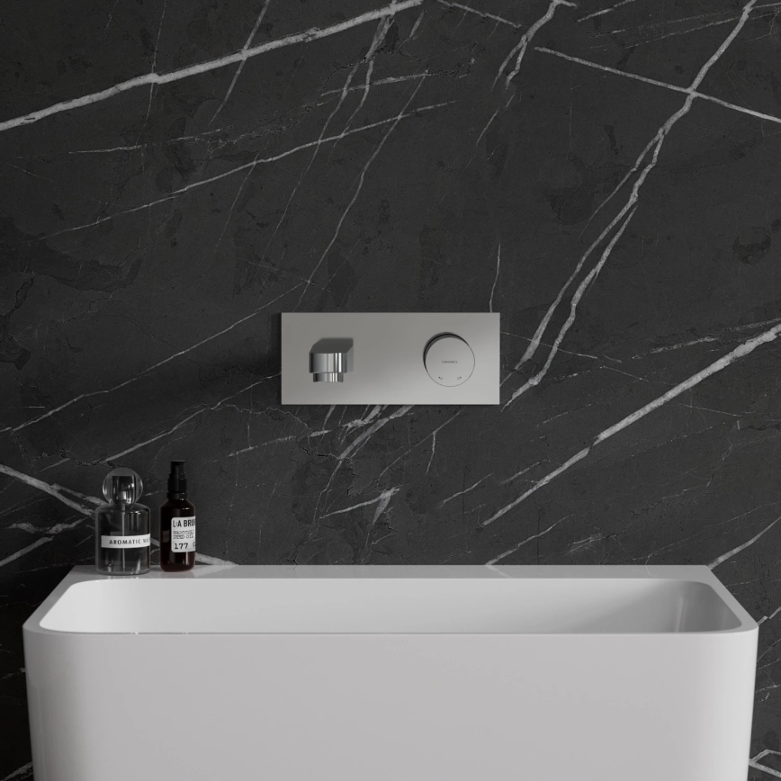 OMNIRES CT8015CR - Смеситель для раковины для скрытого монтажа CONTOUR блестящий хром