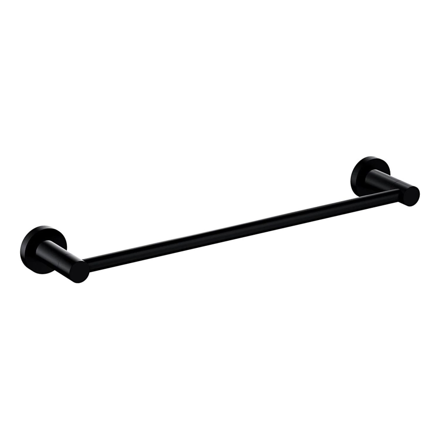 OMNIRES MP60214BL - Держатель для полотенец MODERN PROJECT 40 cm матовая черная