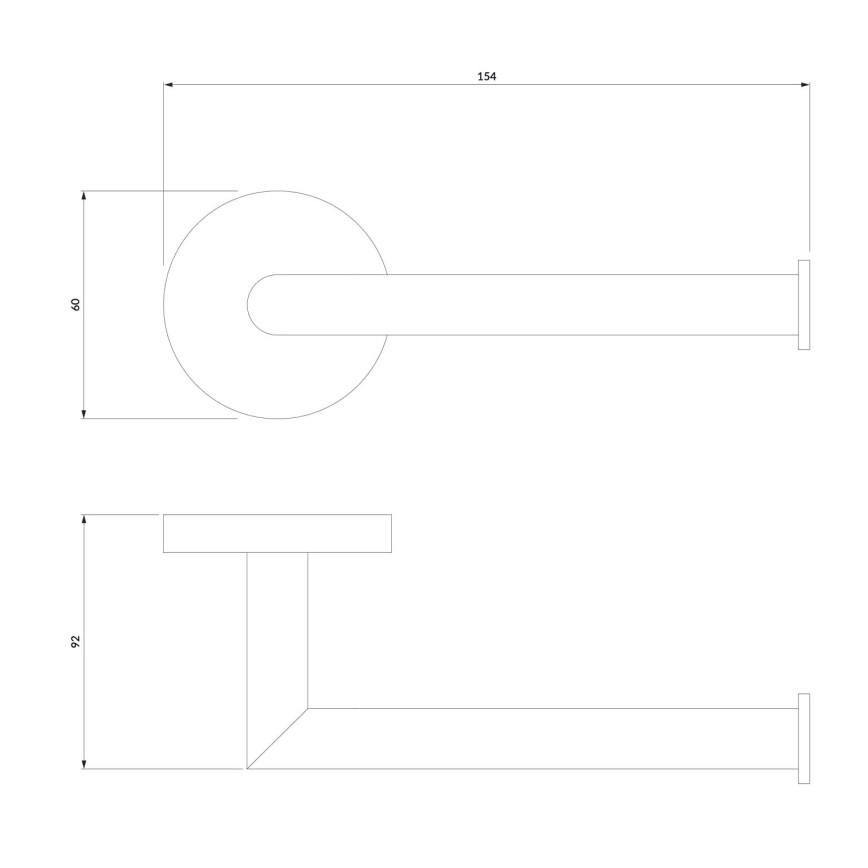 OMNIRES MP60510CR - Тримач для туалетного паперу MODERN PROJECT глянцевий хром