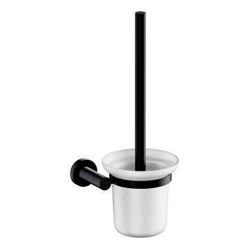 OMNIRES MP60620BL - Настенный ершик для унитаза MODERN PROJECT матовая черный