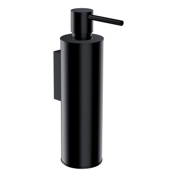 OMNIRES MP60721BL - Настенный дозатор мыла MODERN PROJECT 150 мл матовый черный