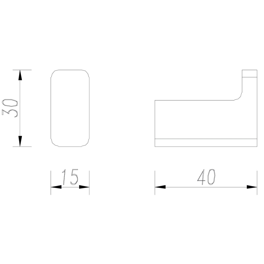 OMNIRES NL80110BL - Настенный крючок NELSON матовый черный
