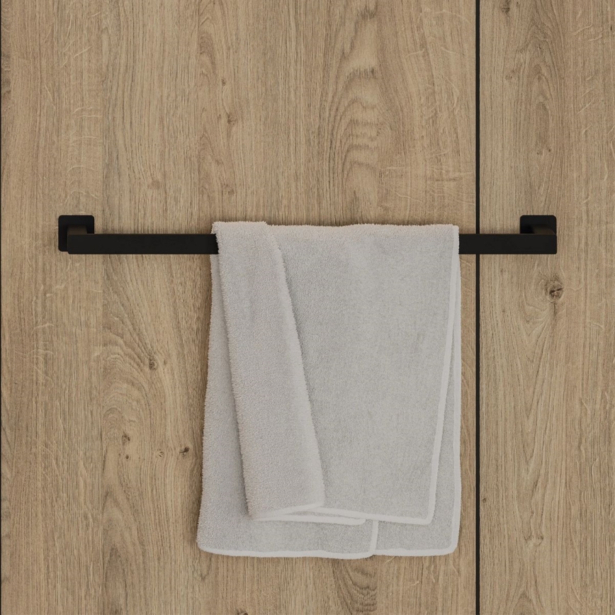 OMNIRES NL80216BL - Держатель для полотенец NELSON 62 cm матовая черная