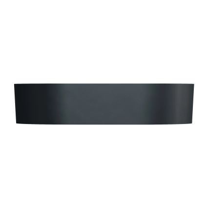 OMNIRES OVOUNBLV - Раковина на столешницу OVO 55x36 см доломит/матовый черный лавовый
