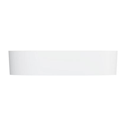 OMNIRES OVOUNBM - Раковина на столешницу OVO 55x36 см доломит/матовый белый