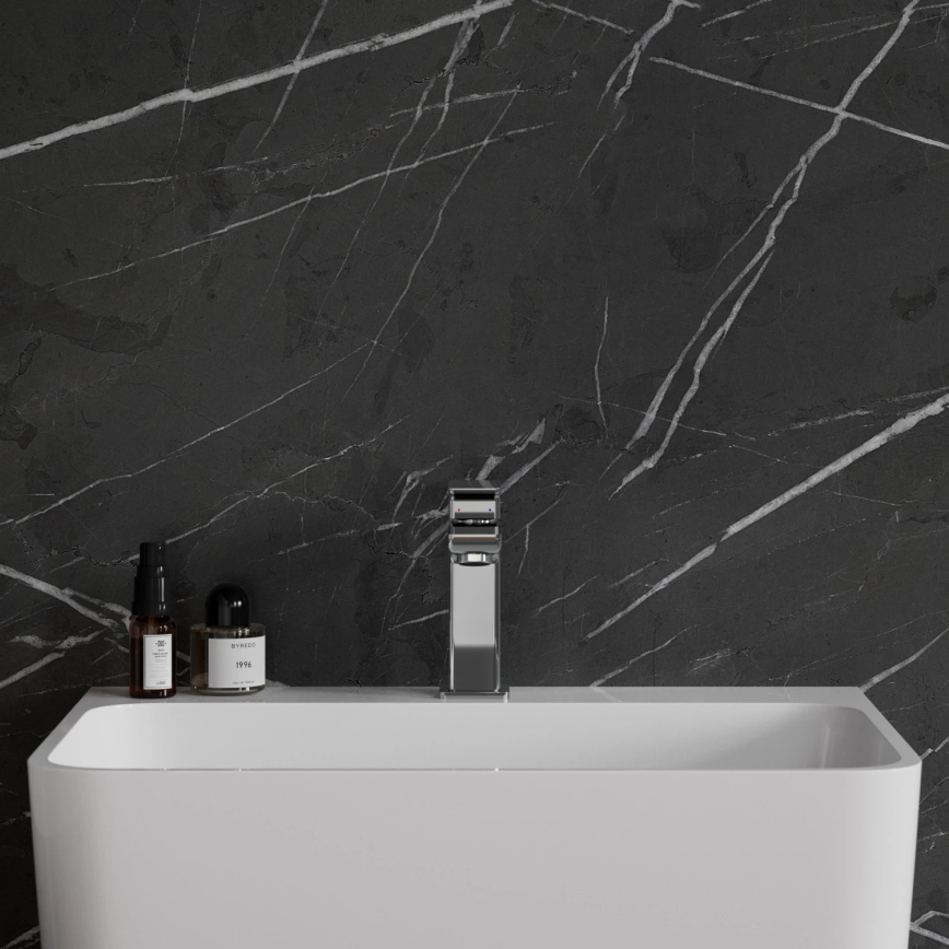 OMNIRES PM7410CR - Змішувач для умивальника PARMA 15 см глянцевий хром