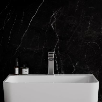 OMNIRES PM7410IN - Змішувач для умивальника PARMA 15 см сатинований нікель