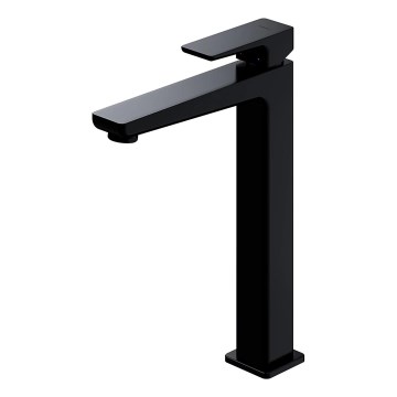 OMNIRES PM7412BL - Смеситель для раковины PARMA 27,3 см матовый черный