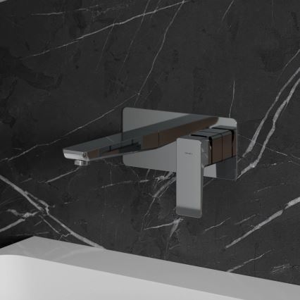 OMNIRES PM7415CR - Смеситель для раковины для скрытого монтажа PARMA блестящий хром