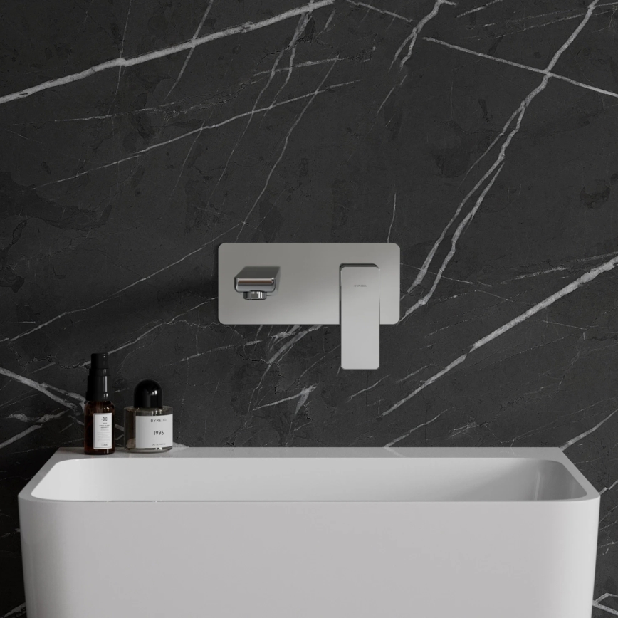 OMNIRES PM7415CR - Змішувач для умивальника для прихованого монтажу PARMA блискучий хром