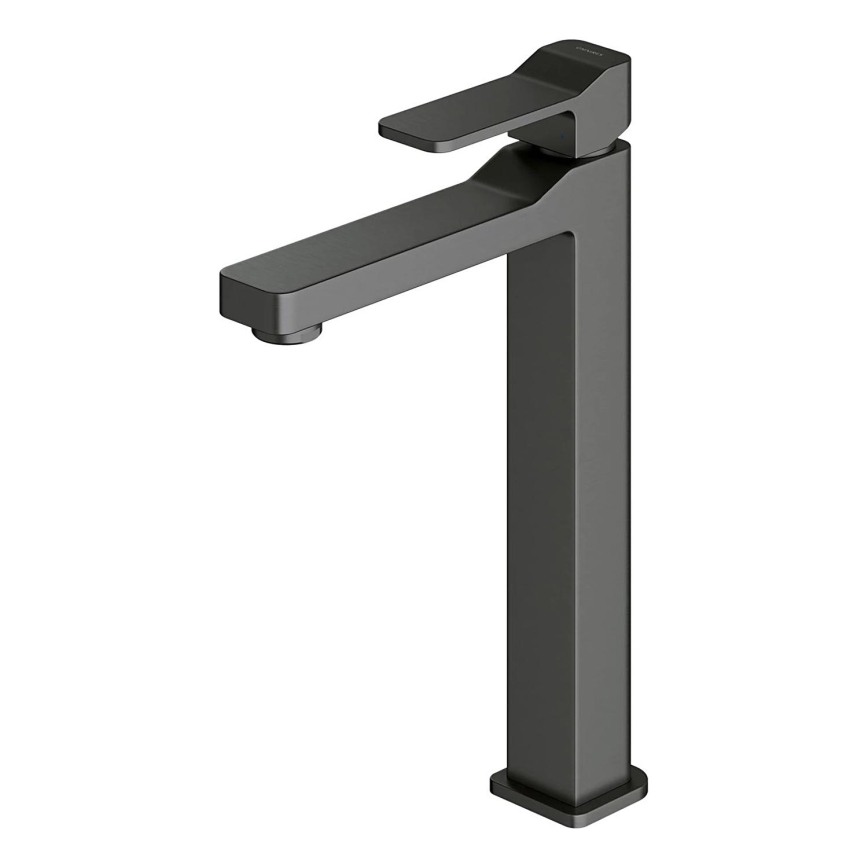 OMNIRES SL7712GR - Смеситель для раковины SLIDE 27,8 см матовый графит