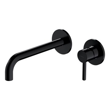 OMNIRES Y1215HLBL - Смеситель для раковины для скрытого монтажа Y полуматовый черный