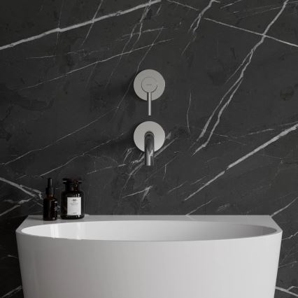 OMNIRES Y1215NCR - Змішувач для умивальника для прихованого монтажу Y блискучий хром