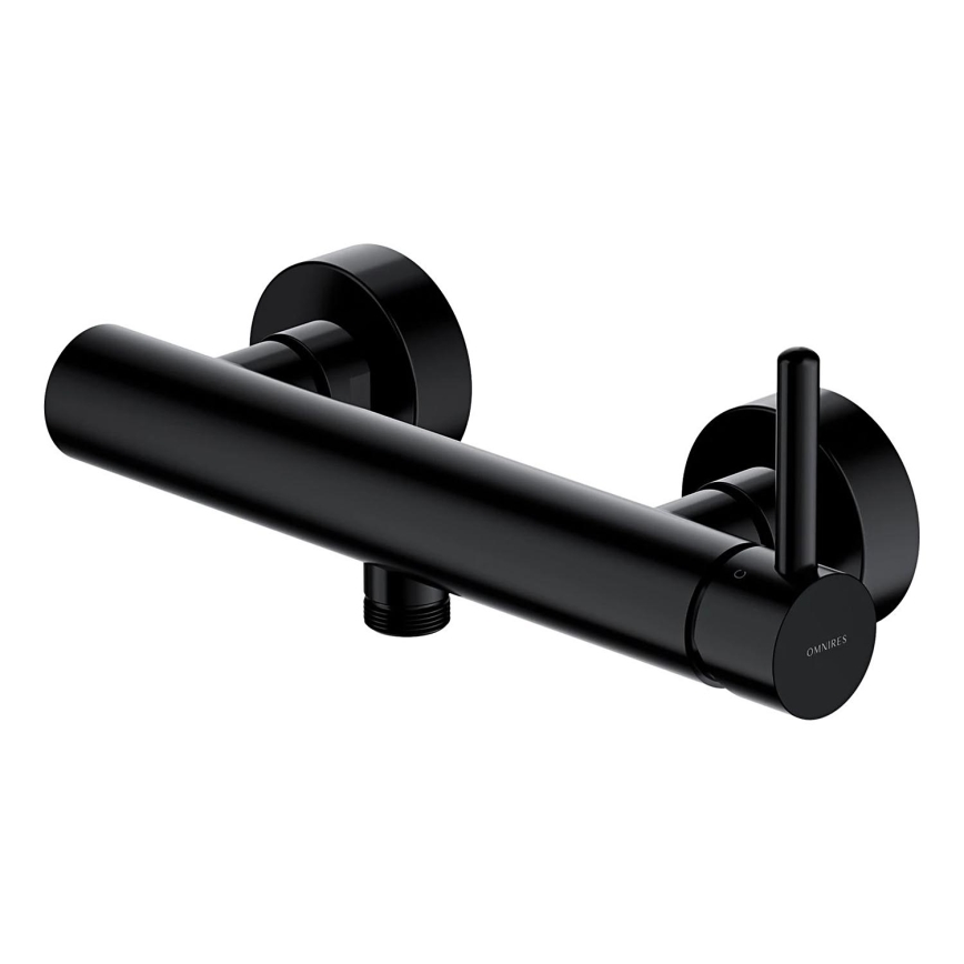 OMNIRES Y1240BL - Смеситель для душа Y полуматовый черный