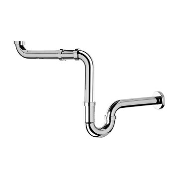 Omp tea - Сифон для раковины, глянцевый хром
