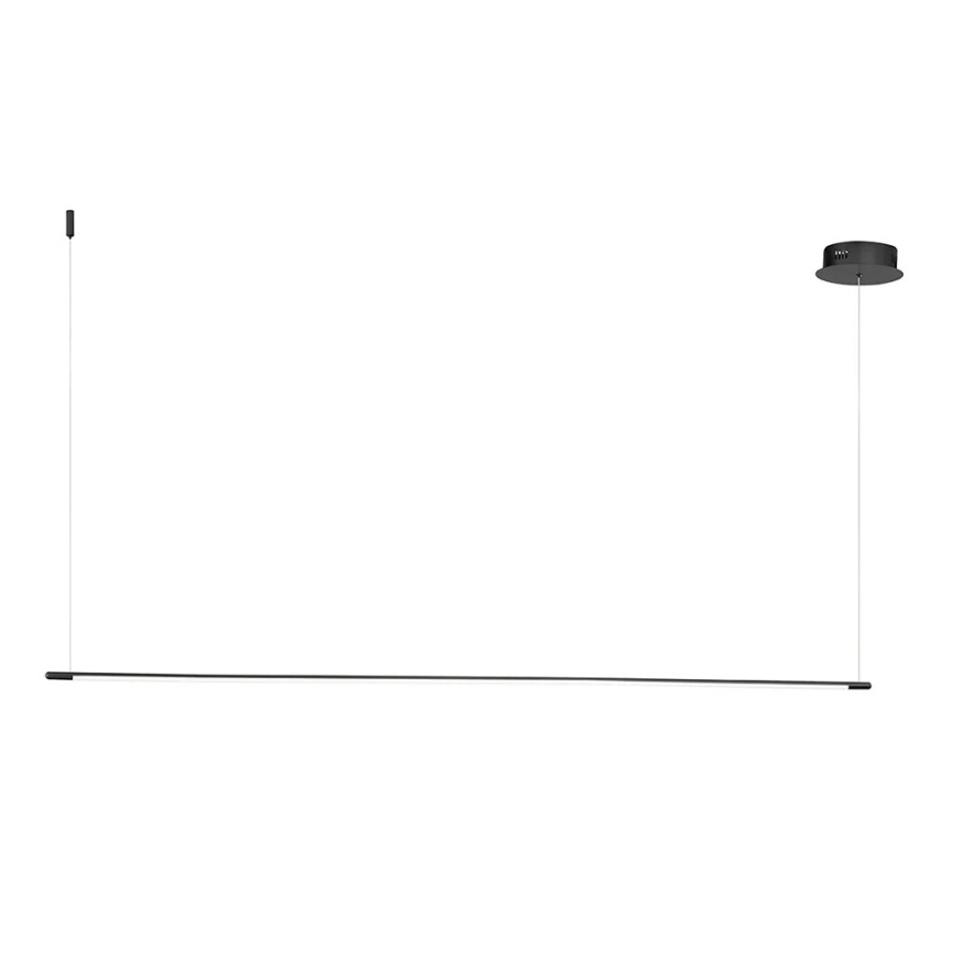 Ondaluce - диммируемая LED-люстра на тросе GENIUS LED/28W/230V чёрная