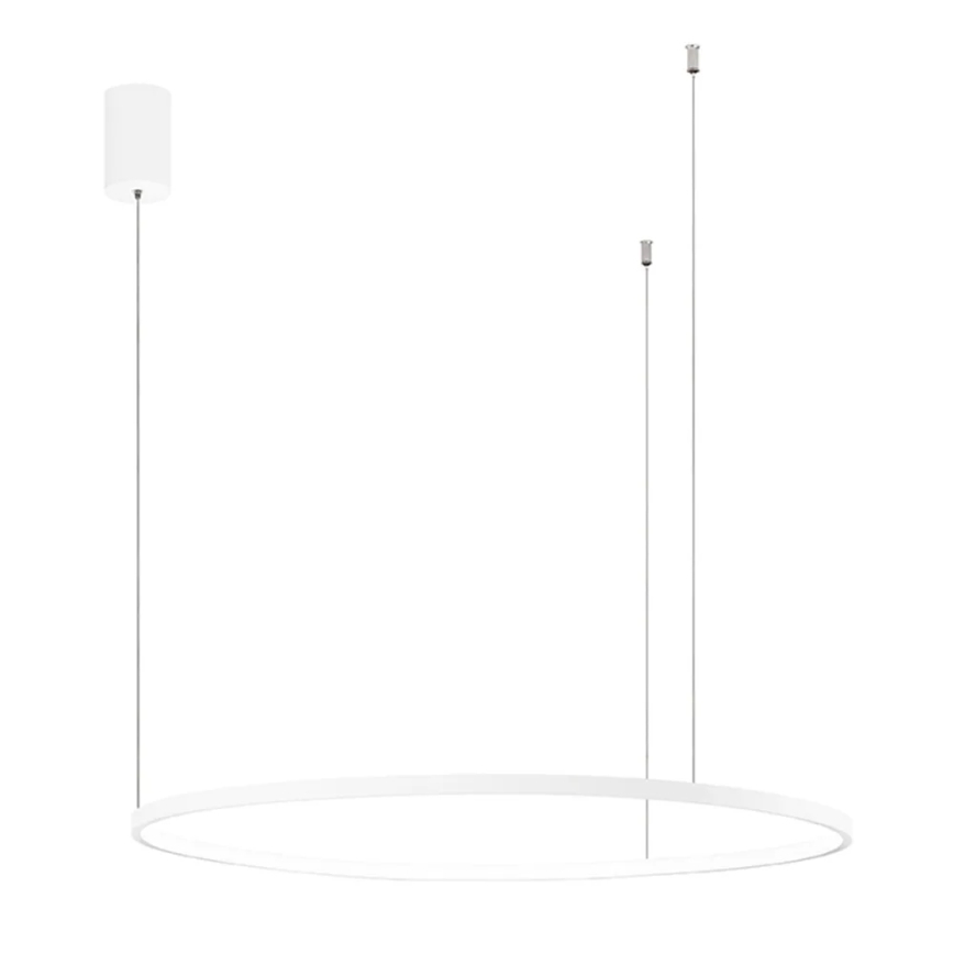 Ondaluce - диммируемая LED люстра на тросе SOEL LED/38W/230V 3000/4000K диаметр 80 см белая
