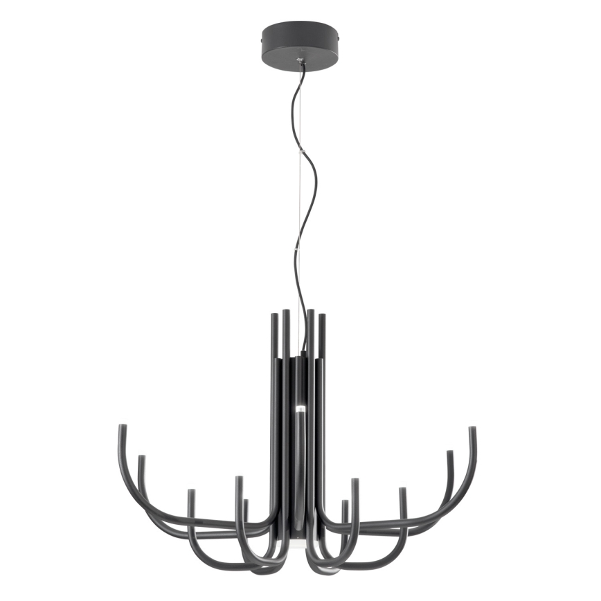 Ondaluce - диммируемая подвесная LED-люстра на тросе NOUVEAU LED/35W/230V диаметр 78 см чёрная
