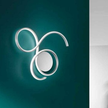 Ondaluce - диммируемый настенный светильник TWIST LED/57W/230V белый