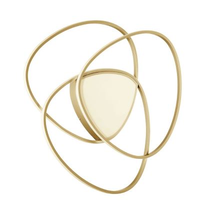 Ondaluce - диммируемый потолочный светильник LED ROSE LED/80W/230V, золотой