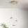 Ondaluce - LED-люстра з регулюванням яскравості на тросі NINA LED/24W/230V Ø 35 см золота